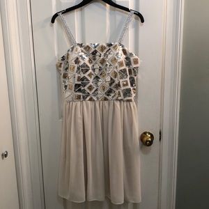 size large homecoming/prom dress! worn once!